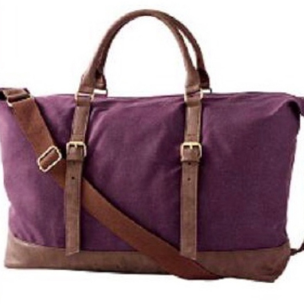 ULTA Purple Weekender Bag